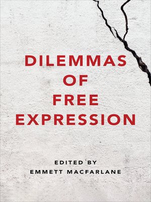 cover image of Dilemmas of Free Expression